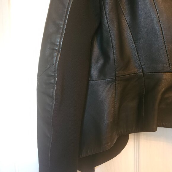 Bod & Christensen Black Leather Jacket - Picture 4 of 4